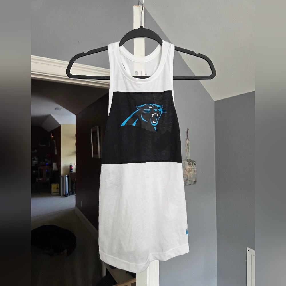 NFL White and Black Nike Tank Top